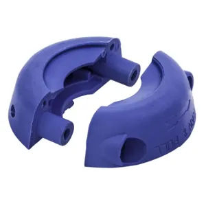 HUBBELL WIRING DEVICE-KELLEMS HBLTL3CCDB Colored Cord Clamp, Size 3, Dark Blue | CE6TCZ