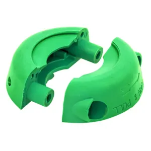 HUBBELL WIRING DEVICE-KELLEMS HBLTL3CCGR Cord Clamp, Locking, Size 3, Green | BD3TYB