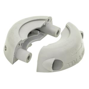 HUBBELL WIRING DEVICE-KELLEMS HBLTL3CCWH Colored Cord Clamp, Size 3, White | CE6TDC