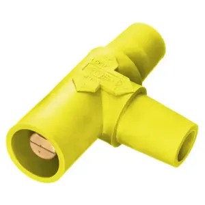 HUBBELL HBLTY Single Pole Connector Tapping Tee Yellow | AF7BJT 20TU17