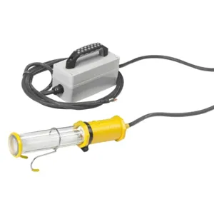 HUBBELL WIRING DEVICE-KELLEMS HBLWT6012V Temporary Job Site Light, 12 V, 13 W | BD6DKH