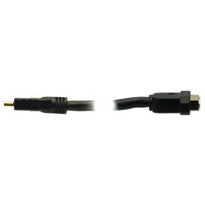 HUBBELL WIRING DEVICE-KELLEMS HDH20BK Hdmi Cable, Horizontal, Black, 20 Ft Length | CE6NHZ
