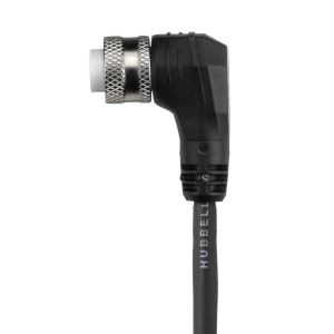 HUBBELL WIRING DEVICE-KELLEMS HPMA02125 Angle Plug, Male, With 25 Feet Cable, 2 Pole | CE6VDR