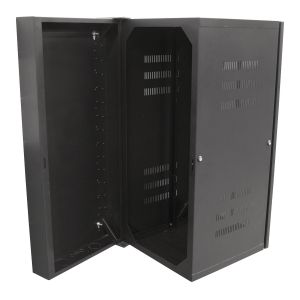 HUBBELL WIRING DEVICE-KELLEMS HSQ36S26 Cabinet Component, 36 H X 26 Inch D, Solid Door, Black | CE6PXB
