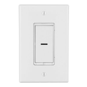 HUBBELL WIRING DEVICE-KELLEMS IDEV0008HW Smart Switch, Wifi Enabled, 3 And 4 Way, Single Pole | CE6RTX
