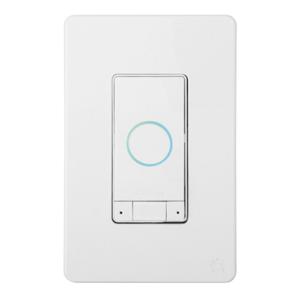 HUBBELL WIRING DEVICE-KELLEMS IDEV0022 Smart Light Switch, Alexa Built-In, Wi-Fi Enabled | CE6RUB