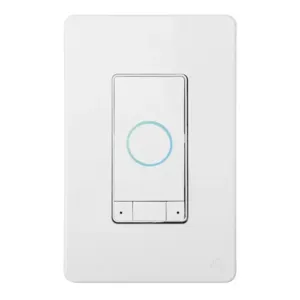 HUBBELL WIRING DEVICE-KELLEMS IDEV0022 Smart Light Switch, Alexa Built-In, Wi-Fi Enabled | CE6RUB