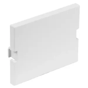 HUBBELL WIRING DEVICE-KELLEMS IMB15W Av Module, Blank, 1.5 Unit, White | BC8EYG