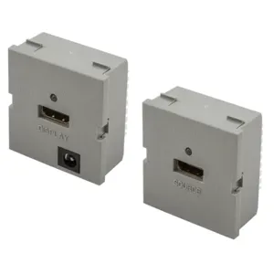 HUBBELL WIRING DEVICE-KELLEMS IMH110ST2GY Av Istation Module, Hdmi, 110 Termination, Set, Active, 2-Unit, Gray | BD4KLE