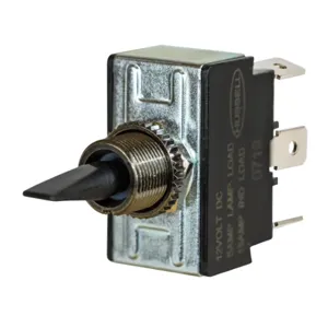 HUBBELL WIRING DEVICE-KELLEMS M123MMSP Toggle Switch Spdt On/off/ On | AC9QGH 3HZ90