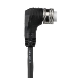 HUBBELL WIRING DEVICE-KELLEMS MPNA2225 Angle Plug, Male, Dual Key, With 5 M Cable, 2 Pole | CE6WPV