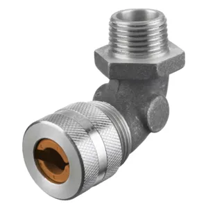 HUBBELL WIRING DEVICE-KELLEMS NHC1020 Liquid Tight Connector 1/2in. 90 Degree Orange | AC4AEC 2XYJ7