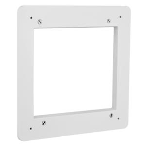 HUBBELL WIRING DEVICE-KELLEMS NSAV6BW Block Wall Bracket, Fptv, Metal, White | BD4CGH