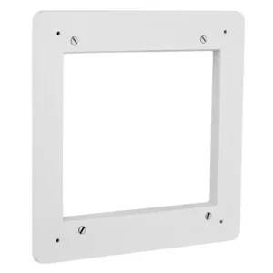 HUBBELL WIRING DEVICE-KELLEMS NSAV6BW Block Wall Bracket, Fptv, Metal, White | BD4CGH