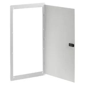 HUBBELL WIRING DEVICE-KELLEMS NSOBOX28D Door Only, 28 Inch H Hinged With Latch | CE6PYC