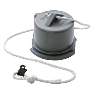 HUBBELL WIRING DEVICE-KELLEMS PC520 Closure Cap, Male, 20 A, Grey | AC9VTF 3KT87