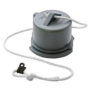 HUBBELL WIRING DEVICE-KELLEMS PC530 Closure Cap, Male, 30 A, Grey | CE6TKJ