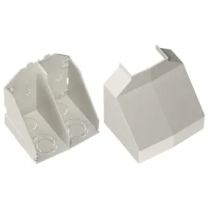 HUBBELL WIRING DEVICE-KELLEMS PW2CACF Conduit Adapter/Fitting Wall-Trak(R) 2 | AB2JJF 1MBW5