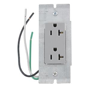 HUBBELL WIRING DEVICE-KELLEMS PWFBMPDR20GRY HUBBELL WIRING DEVICE-KELLEMS PWFBMPDR20GRY | BD4NNM