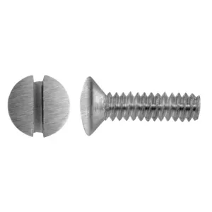 HUBBELL WIRING DEVICE-KELLEMS RA58SSPK100 Wallplate Replacement Screws, 5/8 Inch Length, Stainless Steel, Pack Of 100 | BD2UBE