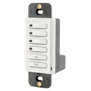 HUBBELL WIRING DEVICE-KELLEMS RCSSCW Load Logic Room Controller Switch, Scene, White | BD4CGQ