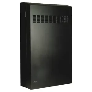 HUBBELL WIRING DEVICE-KELLEMS RE4XB Wall Mount Cabinet, 42.2 H X 24.2 W X 10 Inch D, Black, Pre-Configured | CE6PXU