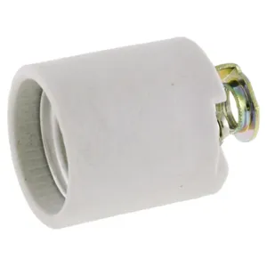 HUBBELL WIRING DEVICE-KELLEMS RL157 Lamp Holder, Hickey Size 1/2 Inch | CE6YBH