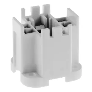 HUBBELL WIRING DEVICE-KELLEMS RL426G24 Lamp Holder, Horizontal Screw In, 26 - 32 W, White | CE6YCH