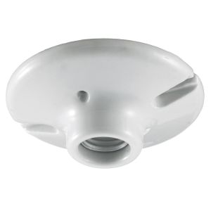 HUBBELL WIRING DEVICE-KELLEMS RL8804 Lamp Holder, Keyless, 600 W, Porcelain | CE6YCU