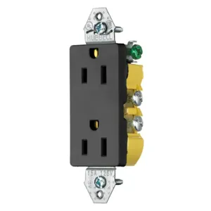 HUBBELL WIRING DEVICE-KELLEMS RRD15KBK HUBBELL WIRING DEVICE-KELLEMS RRD15KBK | BD6DFA