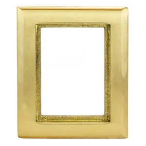 HUBBELL WIRING DEVICE-KELLEMS SB3083 Carpet Flange Rectangular 1 Gang Brass | AB9HMT 2DDX5