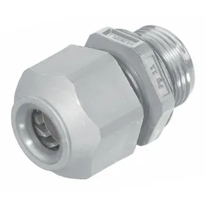 HUBBELL WIRING DEVICE-KELLEMS SECP11GA Cord Connector Low Profile Gray Pg11 | AB9KNY 2DPE9