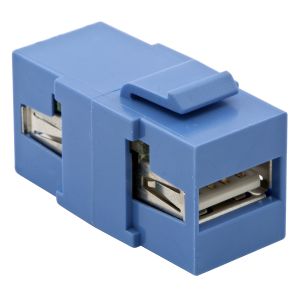 HUBBELL WIRING DEVICE-KELLEMS SFUSBAAB Keystone-Anschluss, USB A auf A, Schwarz | CE6NHA