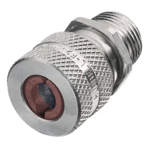 HUBBELL WIRING DEVICE-KELLEMS SHC1024 Liquid Tight Connector 1/2 inch Brown | AE3FKT 5D725