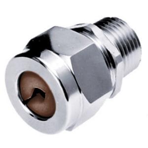 HUBBELL WIRING DEVICE-KELLEMS SHC1024ZP Liquid Tight Connector 1/2 inch Brown | AE3FPK 5D925