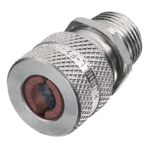 HUBBELL WIRING DEVICE-KELLEMS SHC1026 Liquid Tight Connector 1/2 inch Brown | AE3XZB 5GTF2