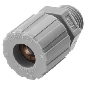 HUBBELL WIRING DEVICE-KELLEMS SHC1036CR Liquid Tight Connector 3/4 inch Brown | AE3FNP 5D887