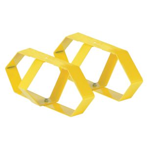 HUBBELL WIRING DEVICE-KELLEMS SLK Leg Kit, 60 A, Yellow | CE6UHQ