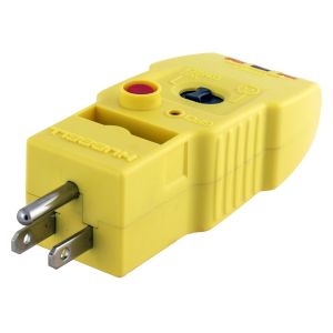 HUBBELL WIRING DEVICE-KELLEMS SNAPCTG Circuit Tester, GFCI Receptacles, 3-in-1 Design | BD4PKP