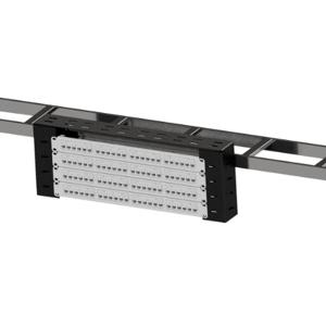 HUBBELL WIRING DEVICE-KELLEMS TBS4 Angled Tray Mount Bracket, 4 Rack Unit | CE6PWA