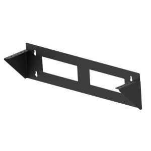 HUBBELL WIRING DEVICE-KELLEMS WB4 Wall Mount Bracket, Vertical Mounting, 4 Rack Unit | CE6PWD