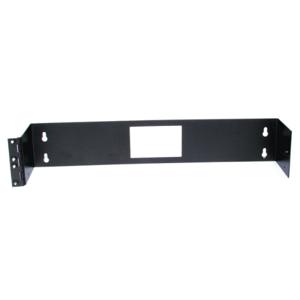 HUBBELL WIRING DEVICE-KELLEMS WBS24 Wall Mount Bracket, Side Hinged, 2 Rack Units, 4 Inch D | CE6QAB
