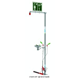 HUGHES SAFETY SD18G85G Outdoor Emergency Safety Shower, Self-Draining | CE7PWU 30211