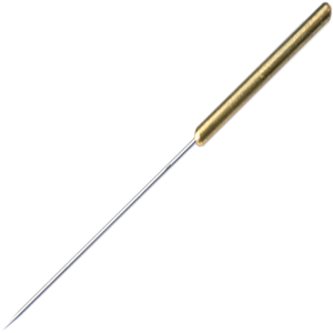 HUMBOLDT H-1302 Penetration Needle, Long hardened, 50-55mm exposed needle length, stainless steel needle | CL6MHU