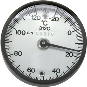 HUMBOLDT H-2629 Oberflächenthermometer, Bereich von -20 bis 120 Grad. C mit 1 Grad. C-Abteilungen | CL6NUH