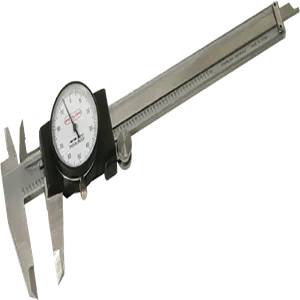 HUMBOLDT H-2817C Dial Caliper, Calibrated, Stainless Steel, 150mm | CL6RUY