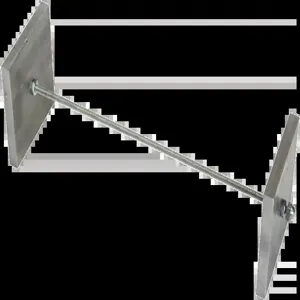 HUMBOLDT H-3257 Test Bar Mold Restraining Cage, 3 x 3 x 10 Inch Size | CL6NUV