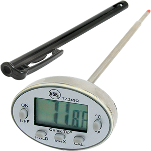 HUMBOLDT H-3541D Thermometer, digital, wasserdicht, kalibrierbar | CL6PZU