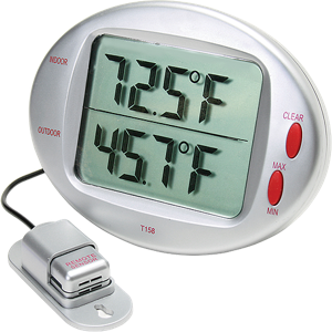 HUMBOLDT H-3543 Thermometer, Minimum/Maximum | CL6LVF