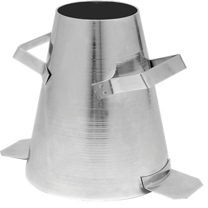 HUMBOLDT H-3640M Slump Cone, Steel Slump Cone, Metric Steel | CL6NMB